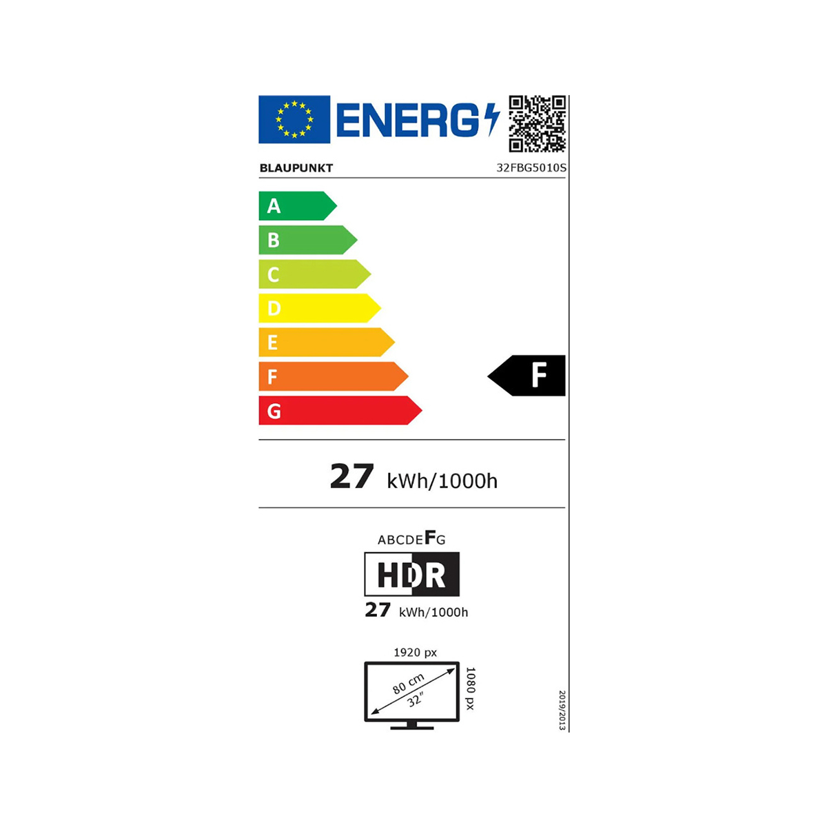 BLAUPUNKT 32FBG5010 32'' LED Full HD Smart TV Τηλεόραση Λευκή - 4