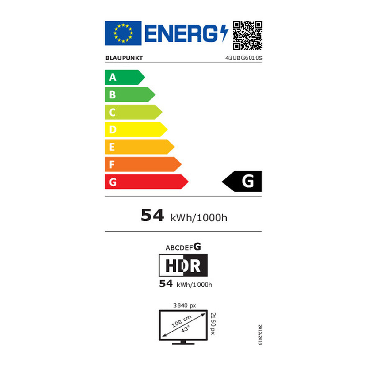 BLAUPUNKT 43UBG6010 43'' LED 4K Smart TV Τηλεόραση Λευκή - 4