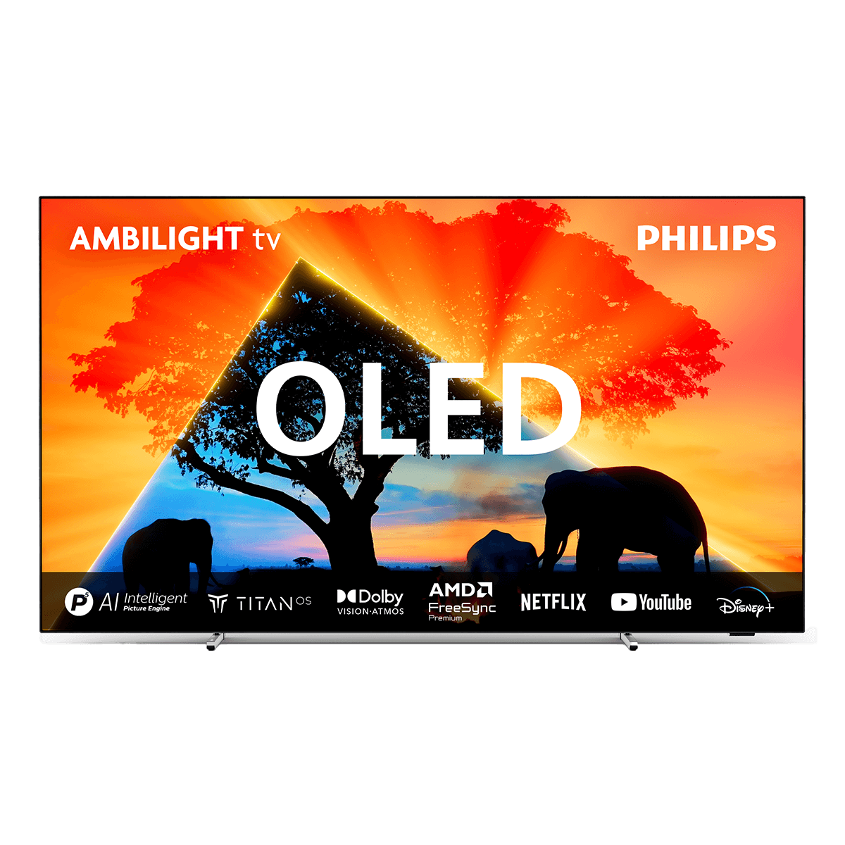 PHILIPS 55OLED769 Ambilight 55'' OLED 4K Smart TV Black Τηλεόραση