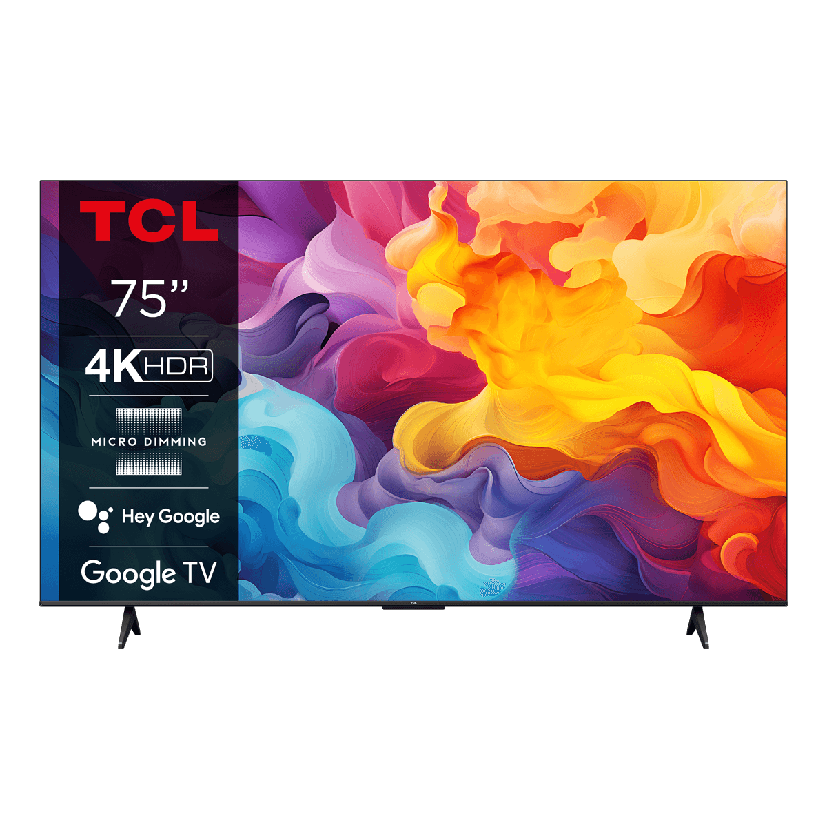 TCL 75P655 75'' LED 4K Smart TV Black Τηλεόραση