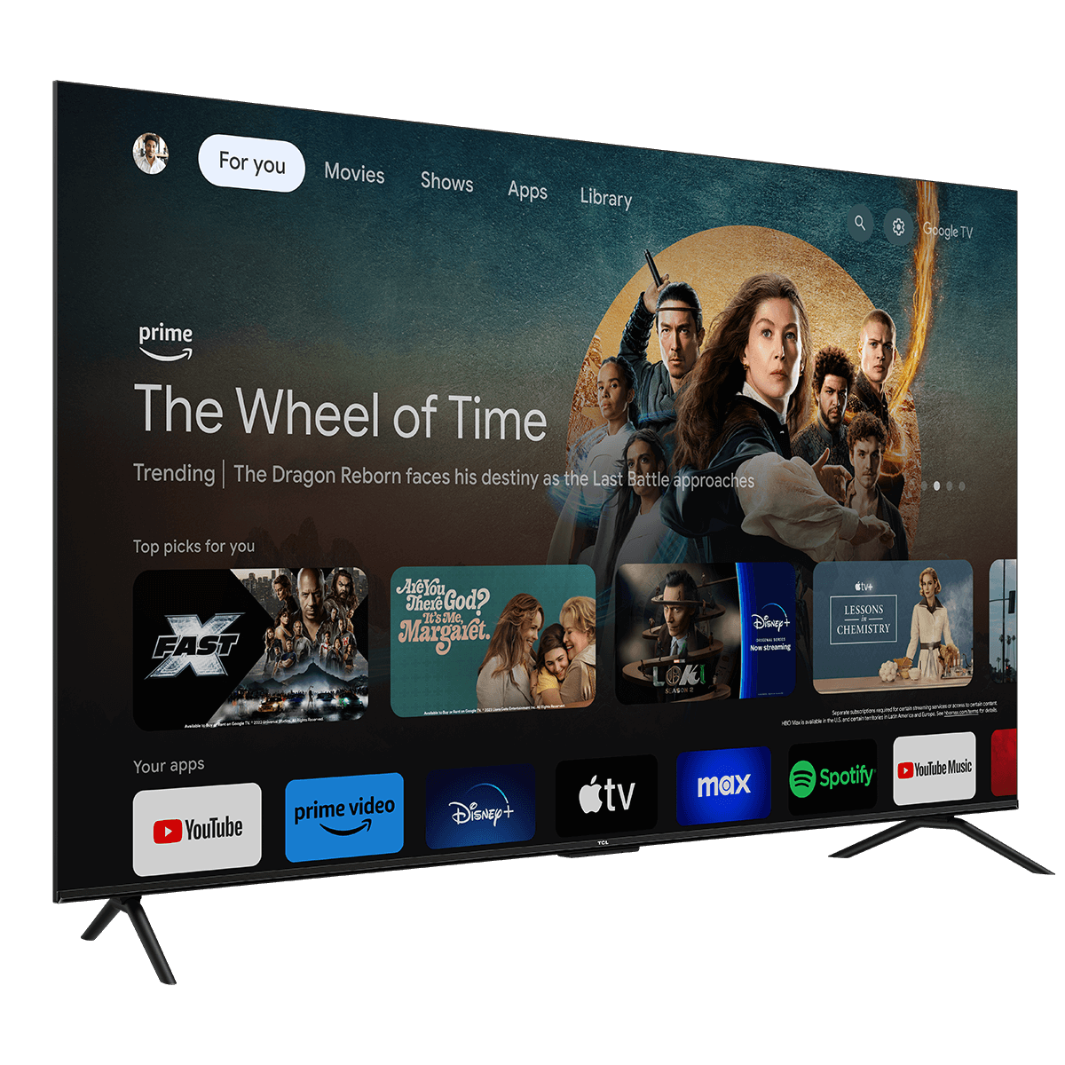 TCL 75P655 75'' LED 4K Smart TV Black Τηλεόραση - 2