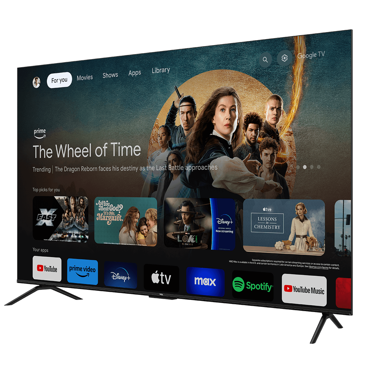 TCL 75P655 75'' LED 4K Smart TV Black Τηλεόραση - 3