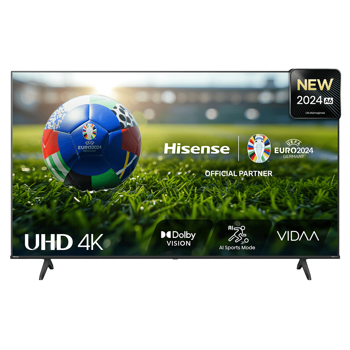 HISENSE 43A6N 43'' LED 4K Smart TV Τηλεόραση