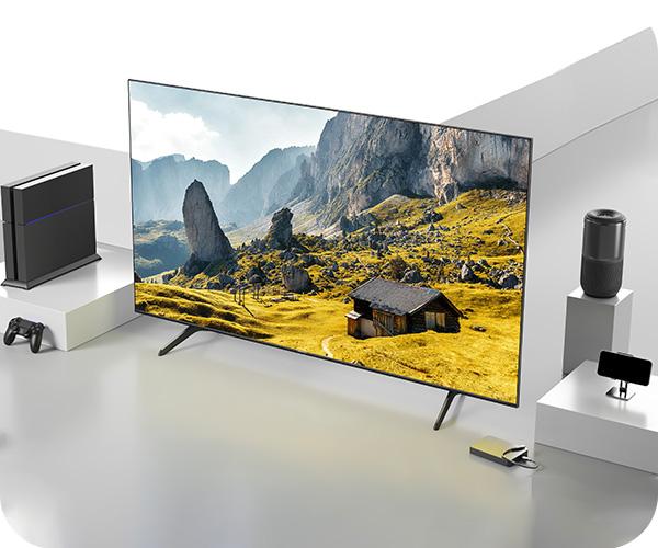 HISENSE 43E7NQ 43 QLED 4K Smart TV 
