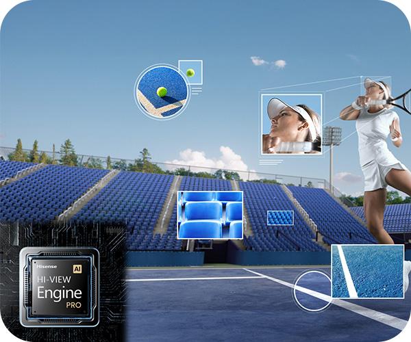 Hisense 85U7NQ Hi View Engine Pro