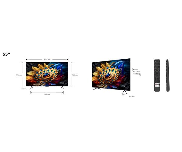 TCL 55C655 QLED 4K 55'' design