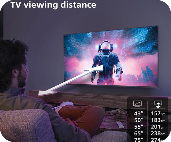 PHILIPS 55PUS7609 55'' LED 4K Smart TV τηλεόραση εικόνα