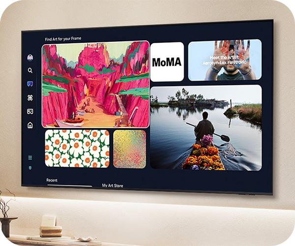 SAMSUNG QE85Q8F 85'' QLED 4K Vision AI Smart TV τηλεόραση