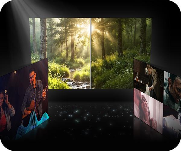 SAMSUNG QE85Q8F 85'' QLED 4K Vision AI Smart TV τηλεόραση