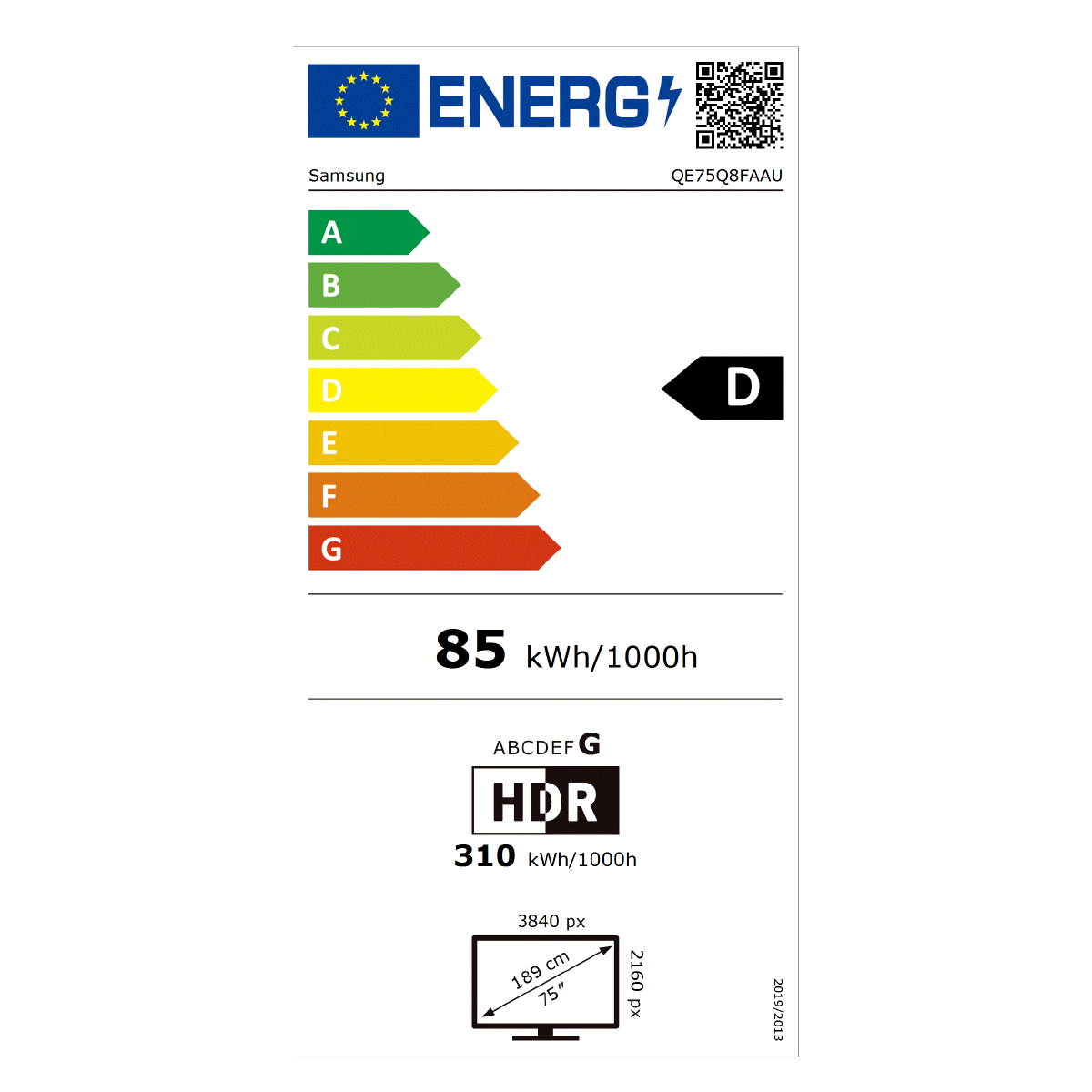 SAMSUNG QE55Q8F 55'' QLED 4K Vision AI Smart TV Τηλεόραση - 4