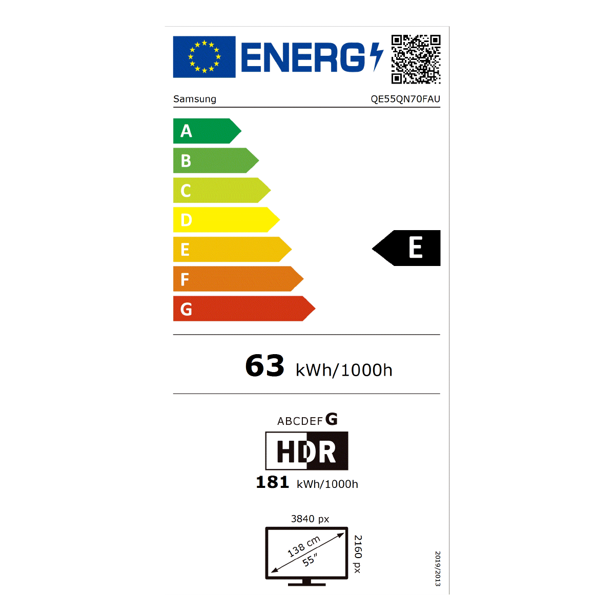 SAMSUNG QE55QN70F 55'' Mini LED 4K Smart TV Τηλεόραση Black - 5