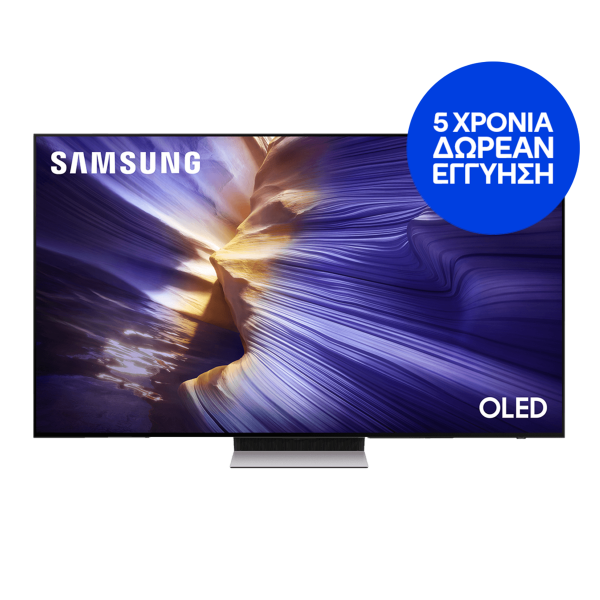 SAMSUNG QE65S90F 65'' OLED 4K Vision AI Smart TV Τηλεόραση D.Black