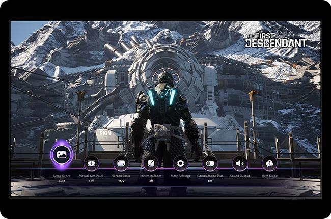 Samsung 4K OLED TV game bar