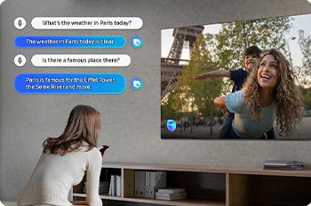 Samsung 4K OLED TV bixby