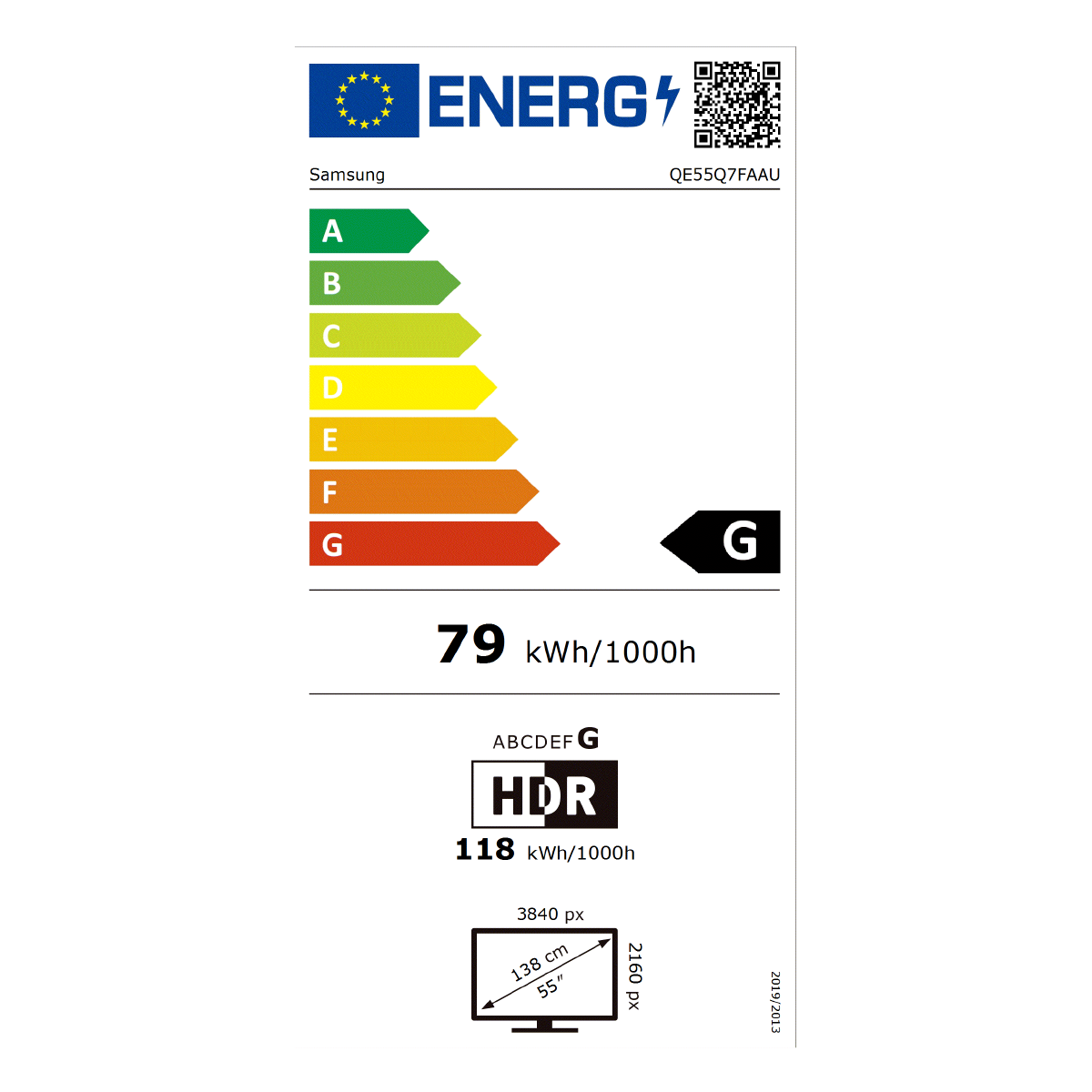 SAMSUNG QE55Q7F 55'' QLED 4K Vision AI Smart TV Τηλεόραση Black - 6