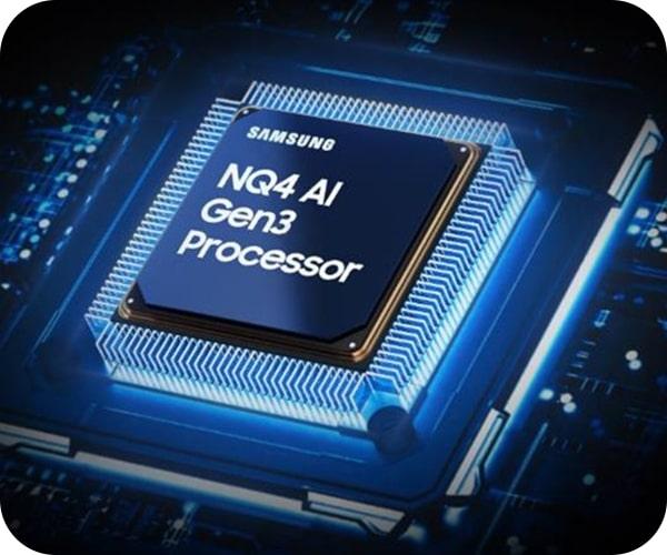 SAMSUNG The Frame Pro NQ4 AI Gen3 Processor