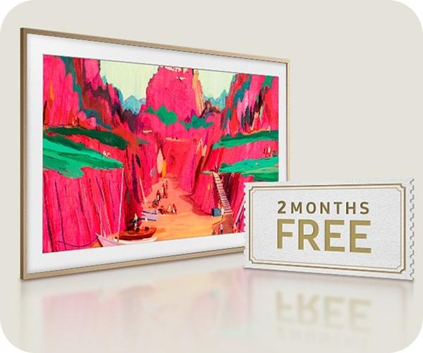 SAMSUNG The Frame Pro  Art Store Streams