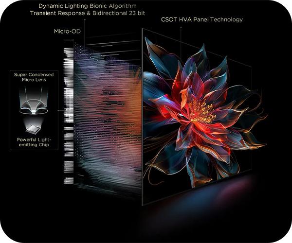 TCL C8K Premium QD-MiniLED 4K τηλεόραση