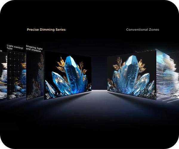  TCL C7K Premium QD-MiniLED 4K Google TV τηλεόραση 