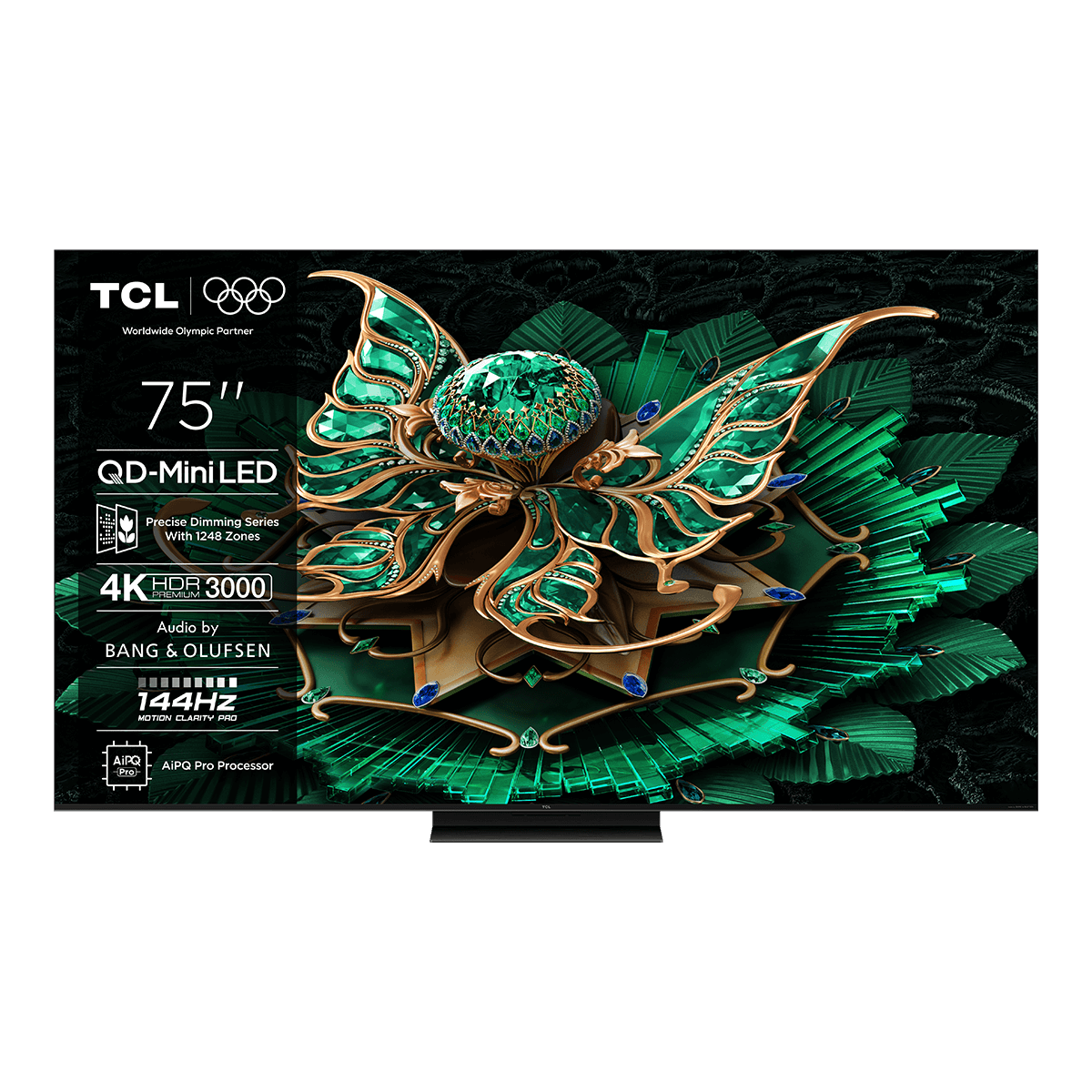 TCL 75C7K 75'' Premium QD-MiniLED 4K Google TV Τηλεόραση