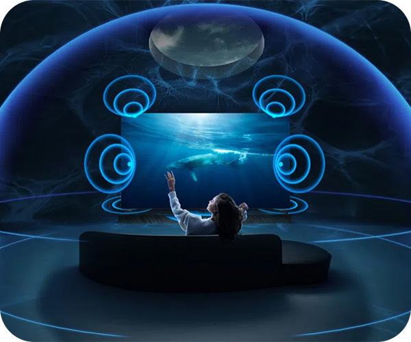  TCL C7K Premium QD-MiniLED 4K Google TV τηλεόραση sound