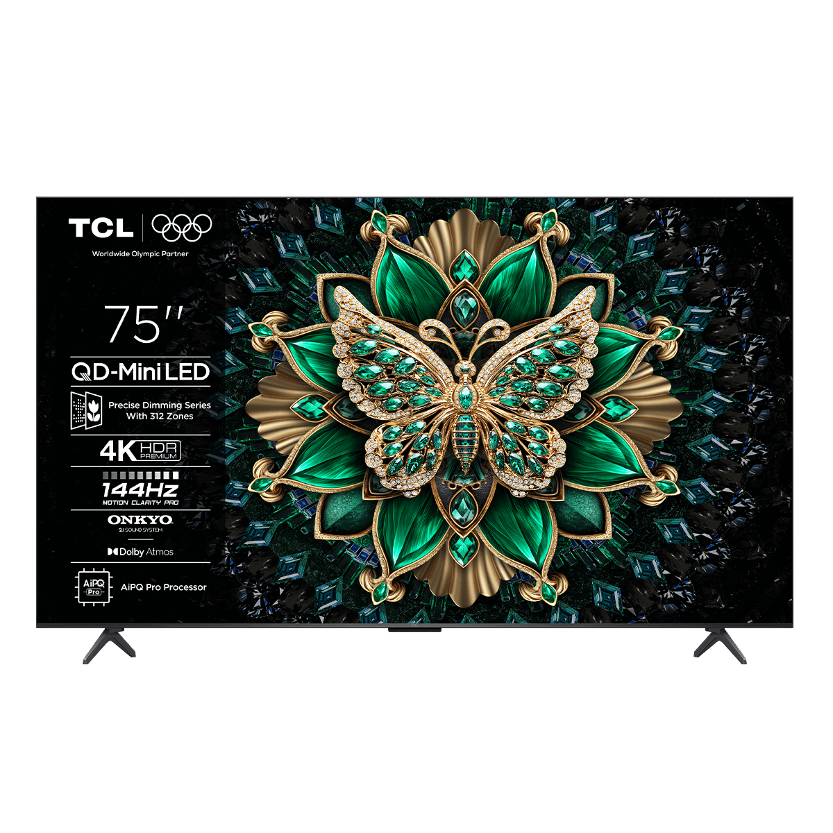 TCL 75C6K 75'' Premium QD-MiniLED Google TV Τηλεόραση - 2