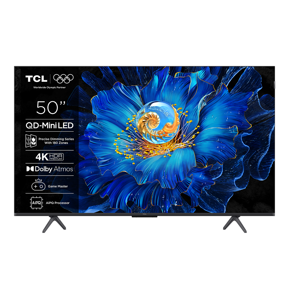 TCL 50C6KS 50'' Premium QD-MiniLED 4K Google TV Τηλεόραση