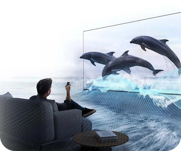 TCL P7K QLED 4K Google TV τηλεόραση