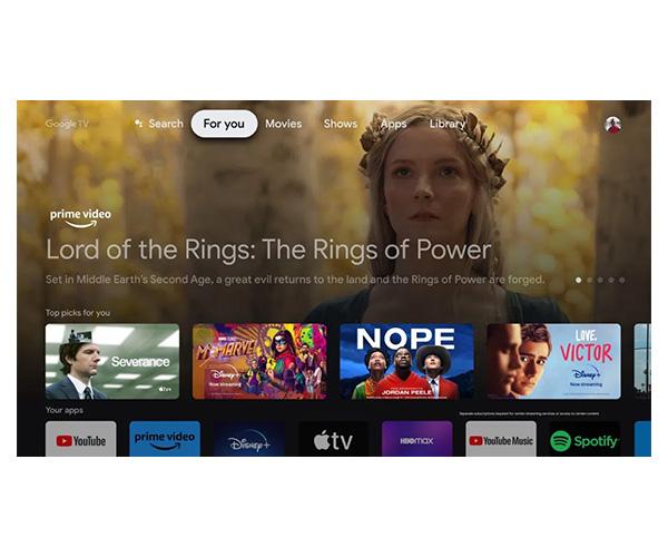 TCL P7K QLED 4K Google TV τηλεόραση