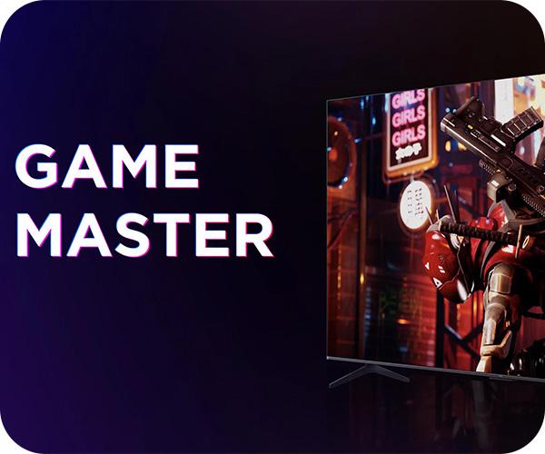 TCL P7K QLED 4K Google TV τηλεόραση gaming