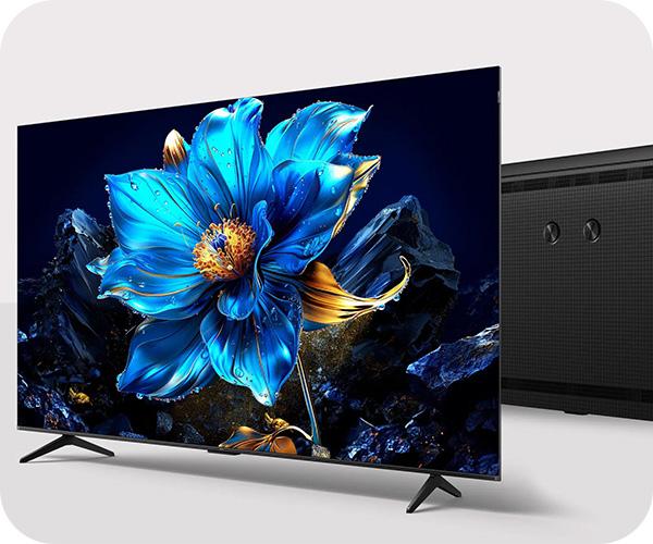 TCL P7K QLED 4K Google TV τηλεόραση design