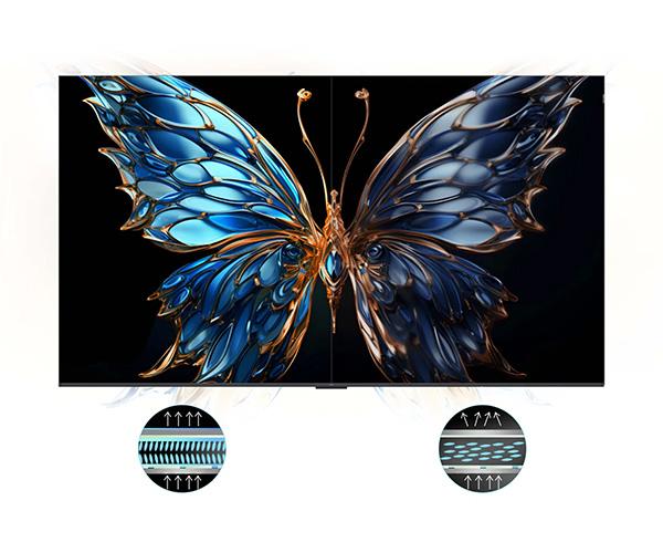 TCL P7K QLED 4K Google TV τηλεόραση