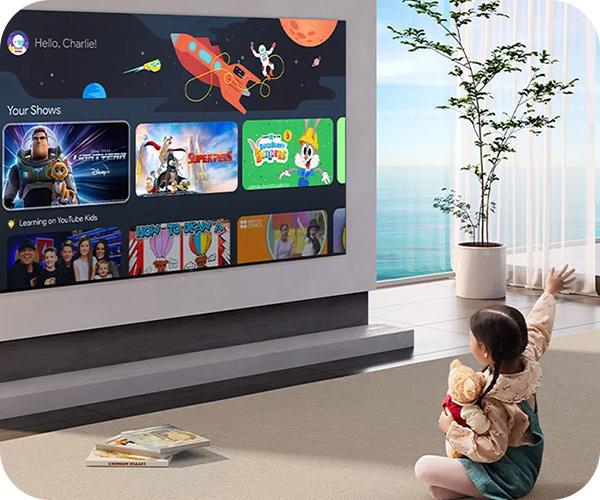 TCL 75P6K 75'' 4K Google TV Τηλεόραση