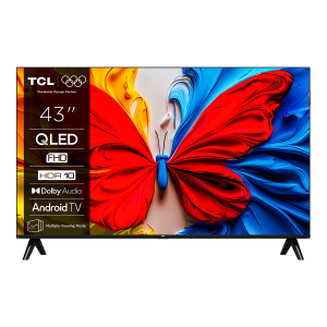 TCL 43S5K 43'' FHD QLED Google TV Τηλεόραση