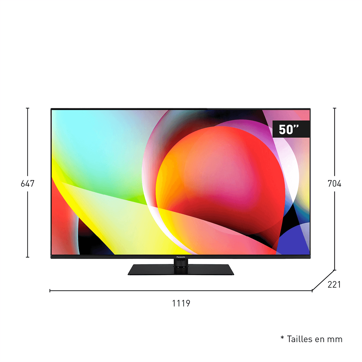 PANASONIC TN-50W70AEZ 50'' LED 4K Google TV Τηλεόραση - 4