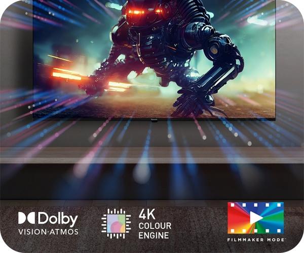 PANASONIC W70 LED 4K Google TV Τηλεόραση 