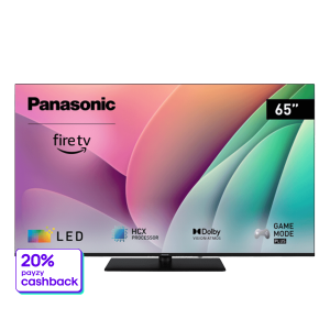 PANASONIC TV-65W80AEZ 65'' LED 4K Smart Fire TV Τηλεόραση Black