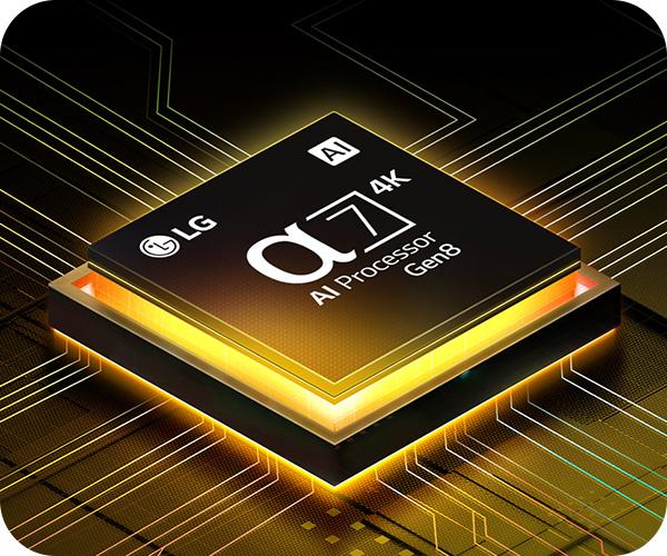 LG LED 4K Smart TV Τηλεόραση επεξεργαστής