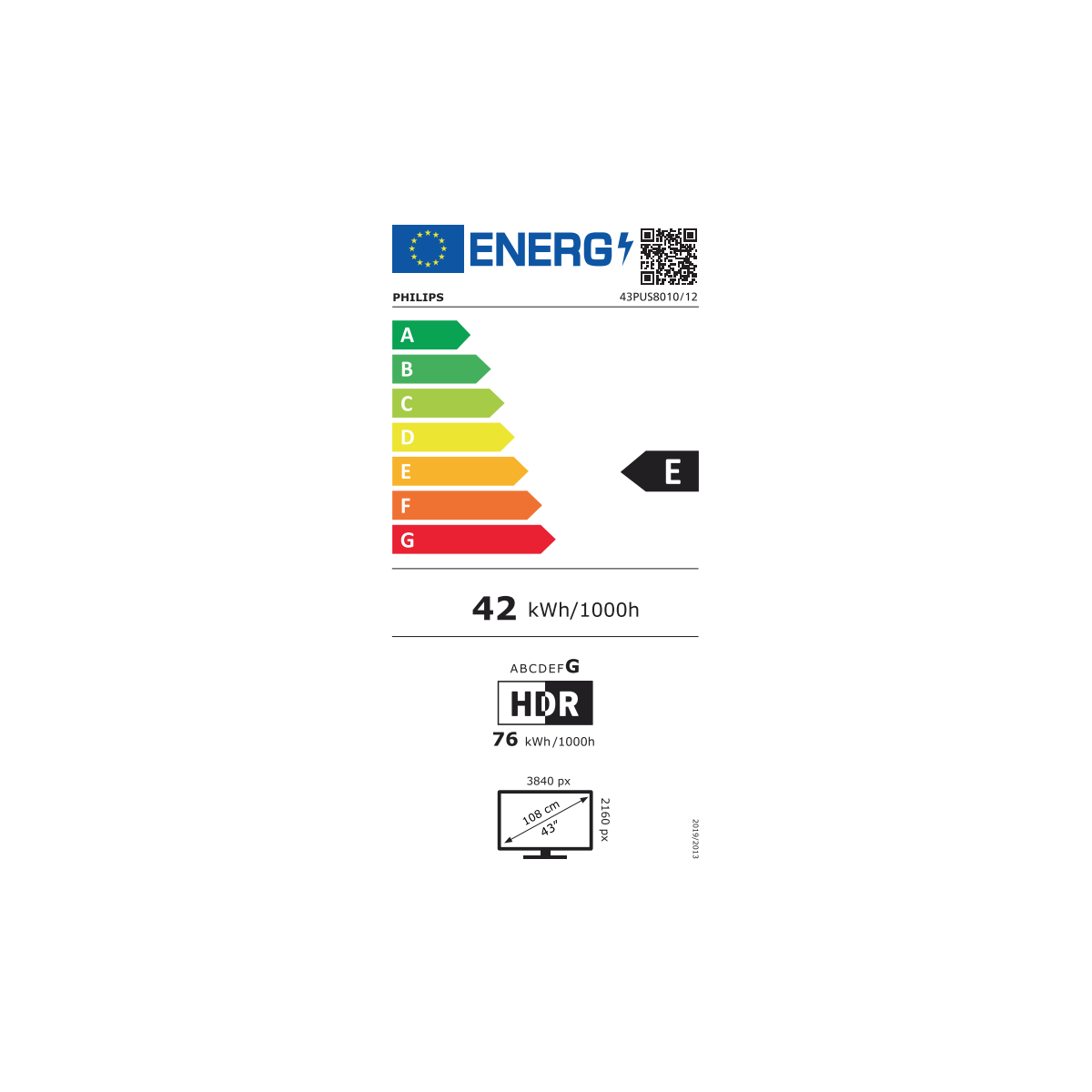 PHILIPS 43PUS8010 43'' 4K Ambilight TV Τηλεόραση - 5