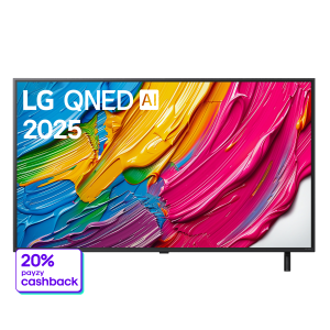 LG 65QNED80A6A 65'' QNED AI 4K Smart TV Τηλεόραση Black