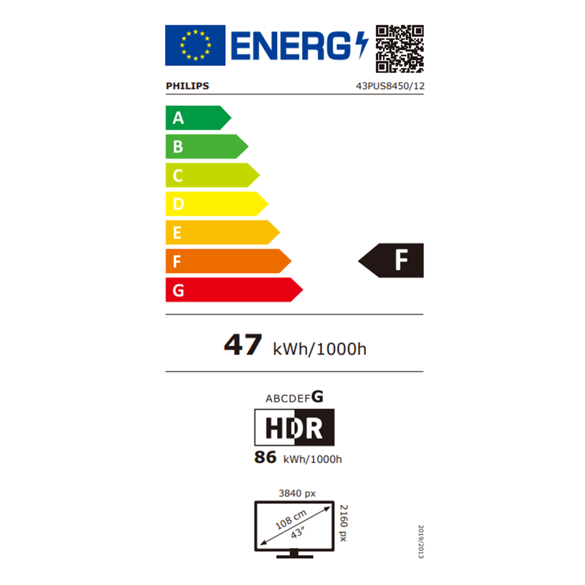 PHILIPS 43PUS8450 43" 4K QLED Ambilight TV Τηλεόραση Black - 5