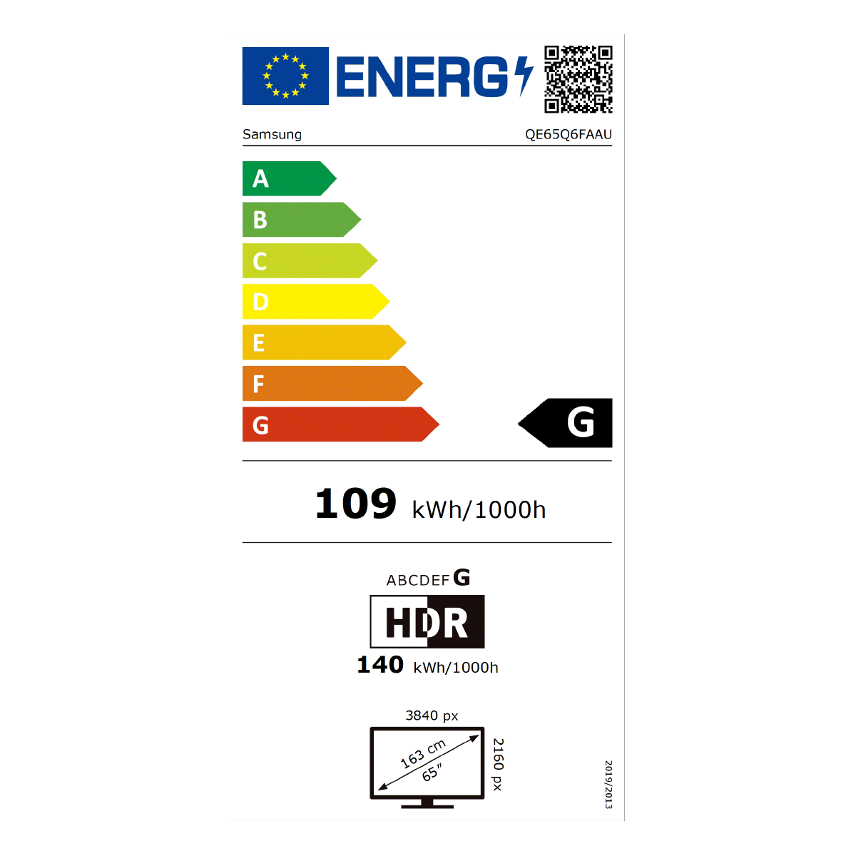 SAMSUNG QE65Q6FAAUXXH 65'' QLED 4K Smart TV (2025) Τηλεόραση - 6