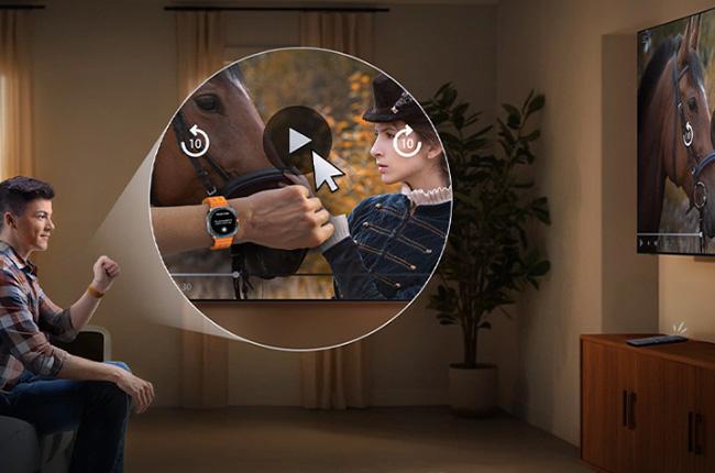 SAMSUNG Q6F OLED 4K Smart TV Universal Gestures