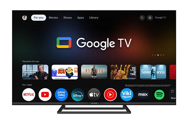 KYDOS K43GU22CQ 43'' QLED 4K Ultra HD Google TV Τηλεόραση