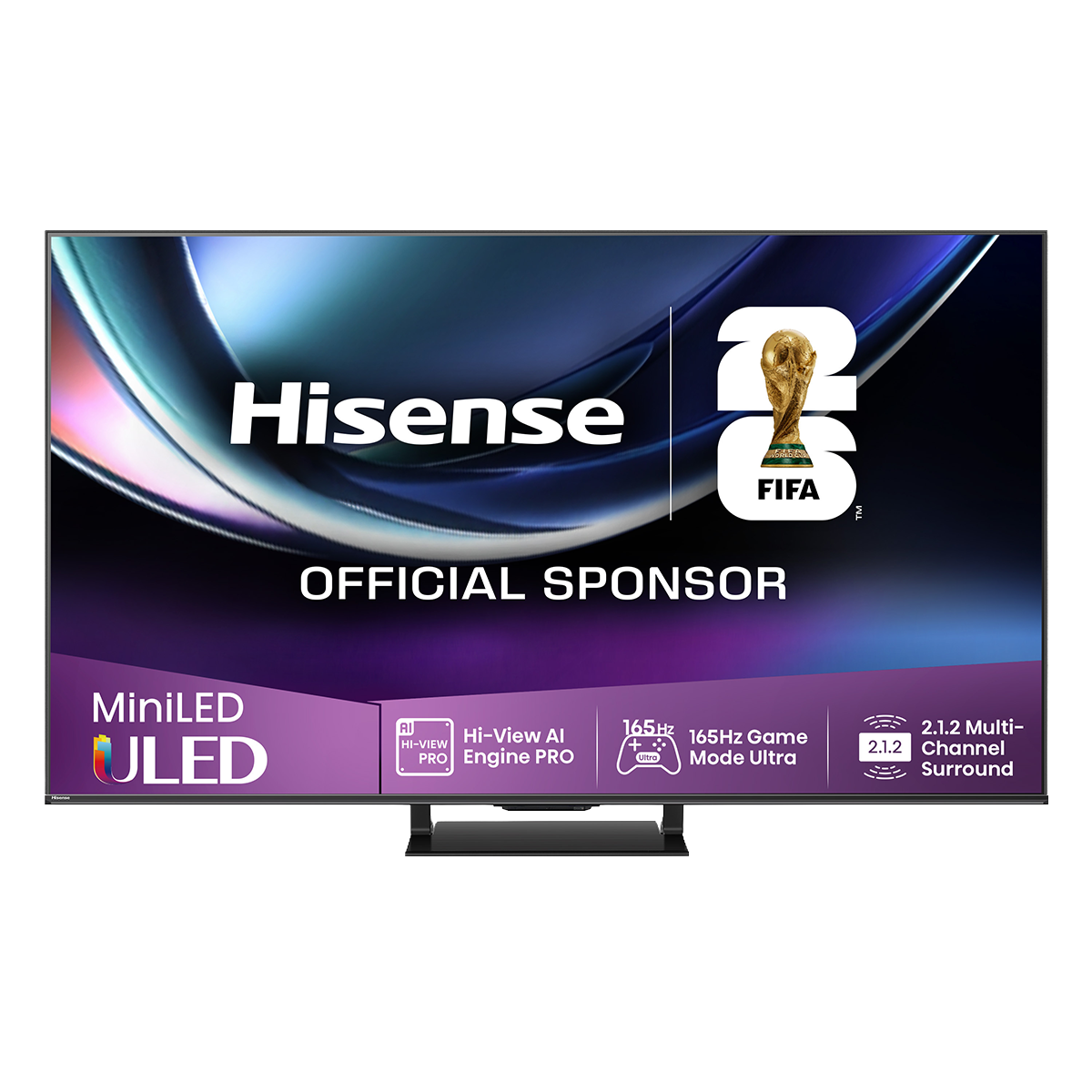 HISENSE 75U7Q PRO 75'' Mini LED 4K Vidaa TV Τηλεόραση