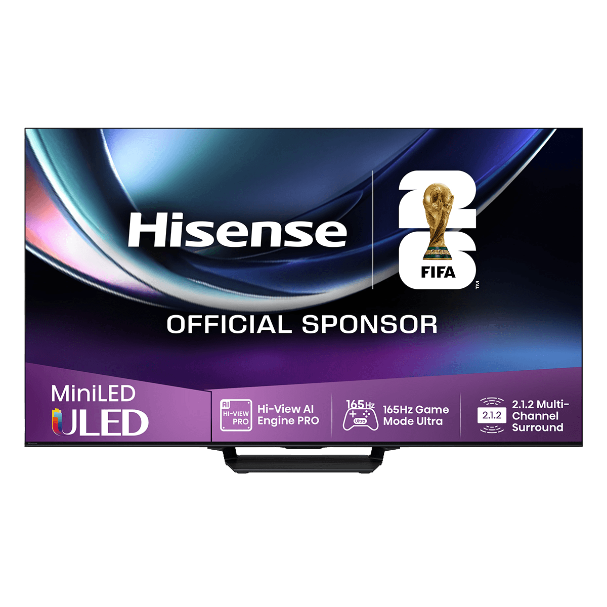 HISENSE 85U7Q PRO 85'' Mini LED 4K Vidaa TV Τηλεόραση