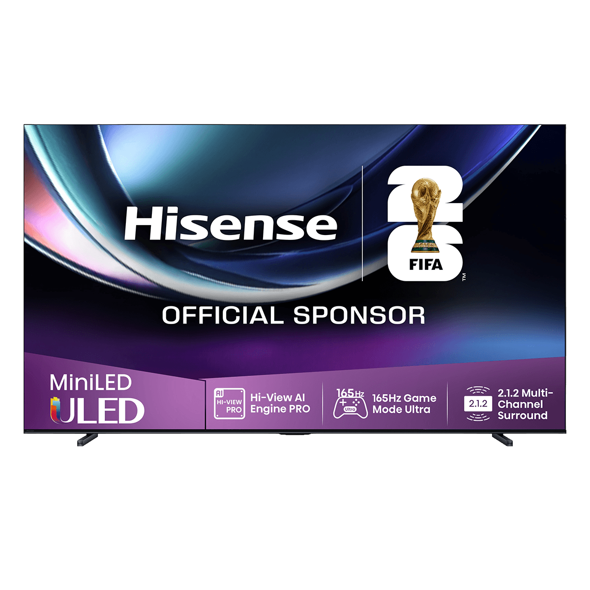 HISENSE 100U7Q PRO 100'' Mini LED 4K Vidaa TV Τηλεόραση