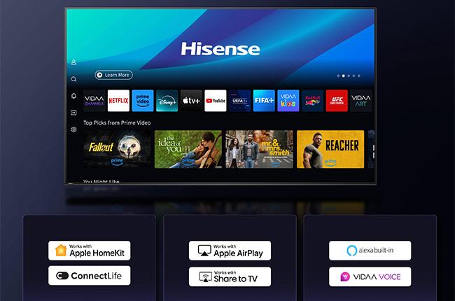 HISENSE 100U7Q PRO FIFA 2026 vidaa os
