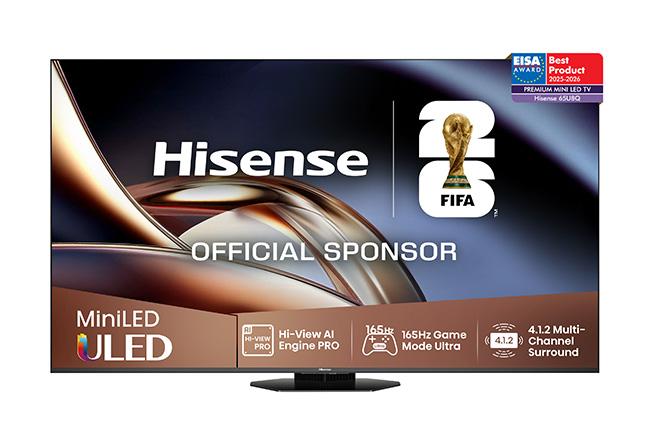 HISENSE U8Q 2026 Mini LED 4K Vidaa TV τηλεόραση