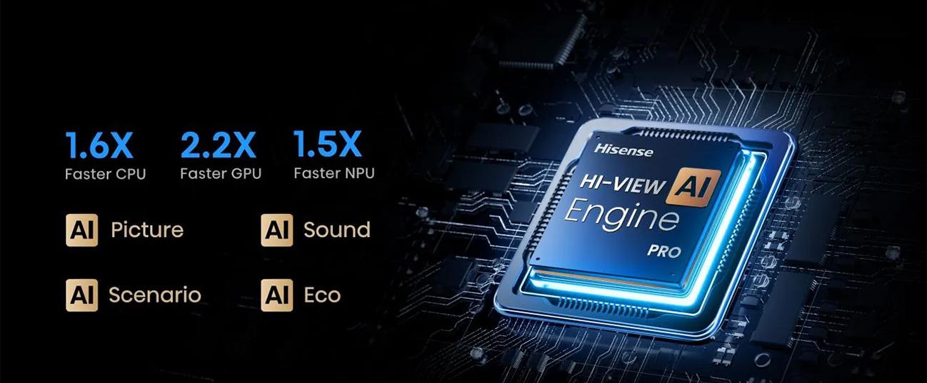 HISENSE U8Q 2026 Mini LED 4K Vidaa TV τηλεόραση